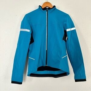 CO-OP Cycles Women's Medium Long Sleeve Full Zip Bicycle Jacket Teal Black REI